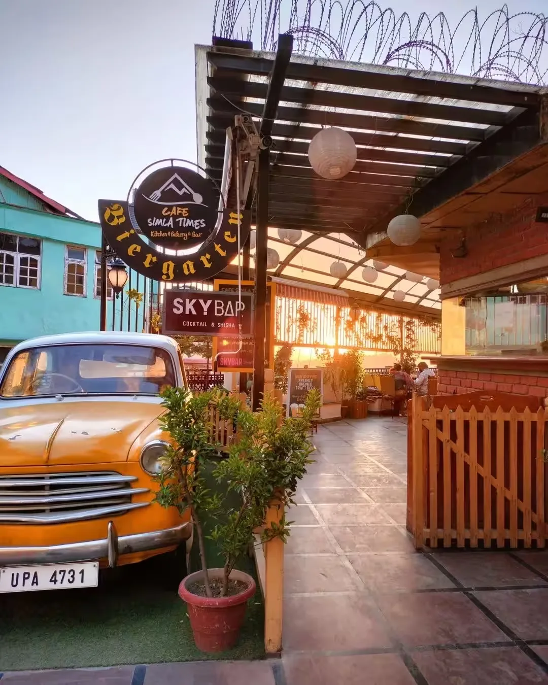 Cafe Shimla Times.