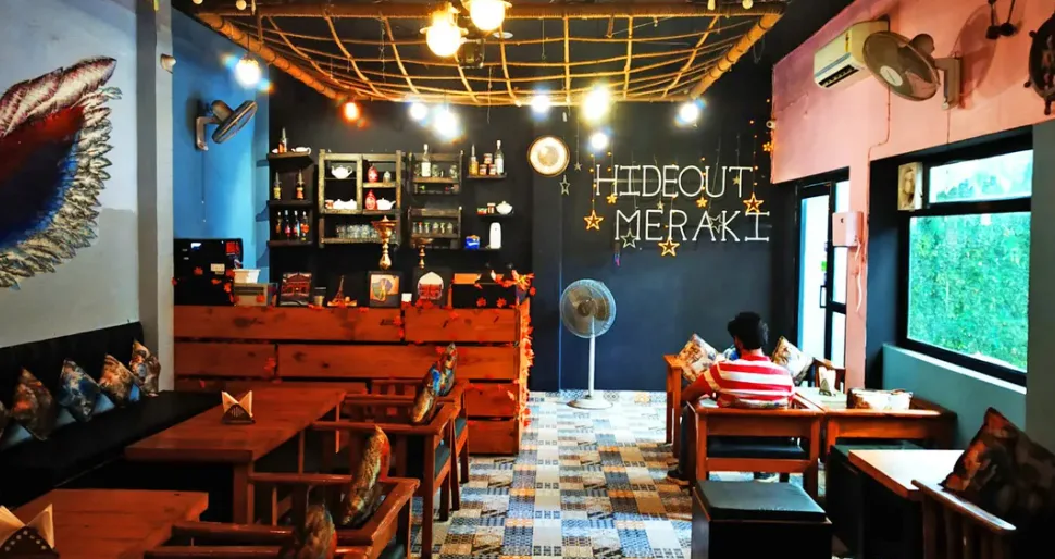 Hide Out Cafe.
