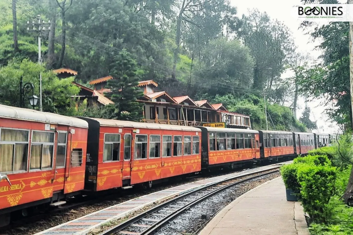 Shimla Toy Train Station/ Kalka- Shimla Railway.